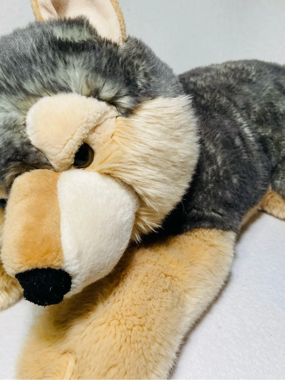 25” Retired Aurora Super Flopsie Wolf Plush